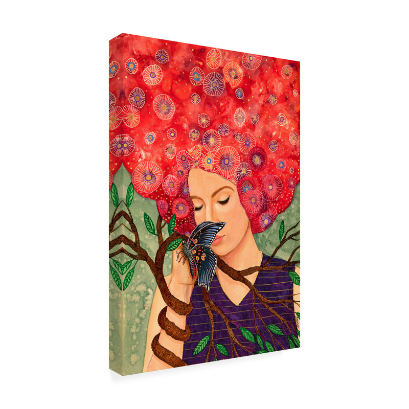 Art sur toile, Sylvie Demers, H 19 po x l 12 po