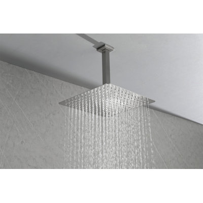 Rain Shower Head High Pressure Rainfall Showerhead Water Saving