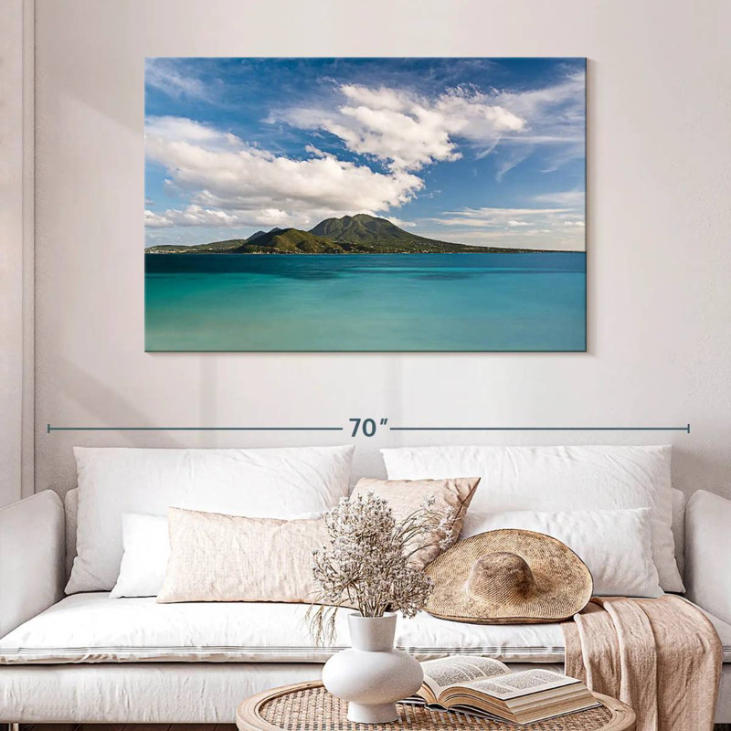 Gillard Nevis Island, H 32 po x l 48 po