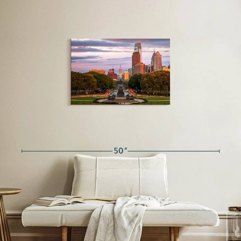 Kavia Philadelphia Pennsylvania, 20" H x 30" W