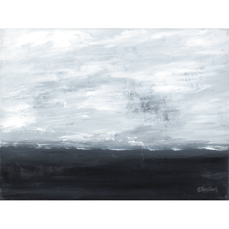 À l'horizon sur toile, H 20 po x l 30 po