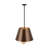 Rock On 4-Light Pendant - Brontourage/Matte Black