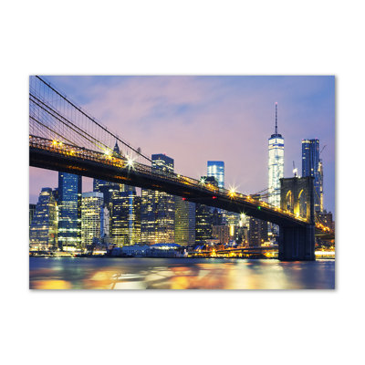 Brooklyn Bridge - Wrapped Canvas Print