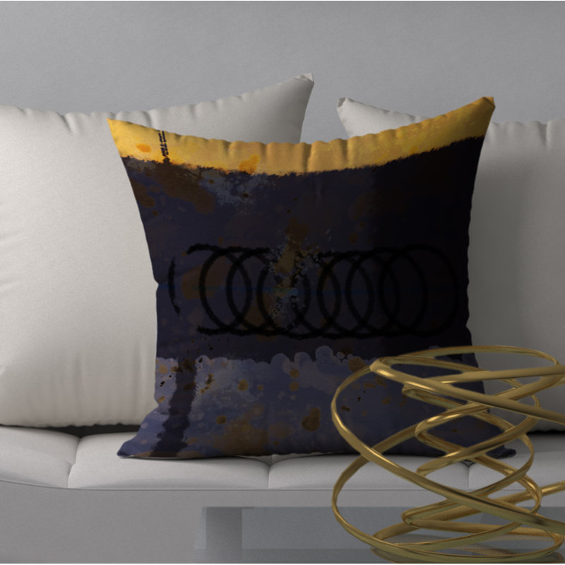 Reversible Throw Pillow, 24" x 24"