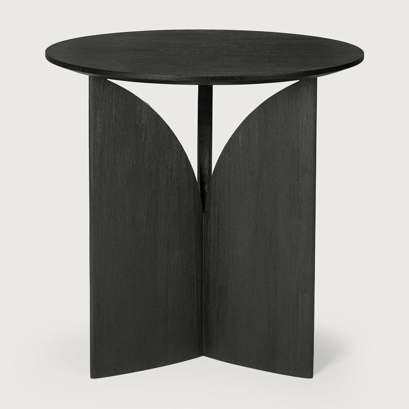 Fin Solid Wood End Table