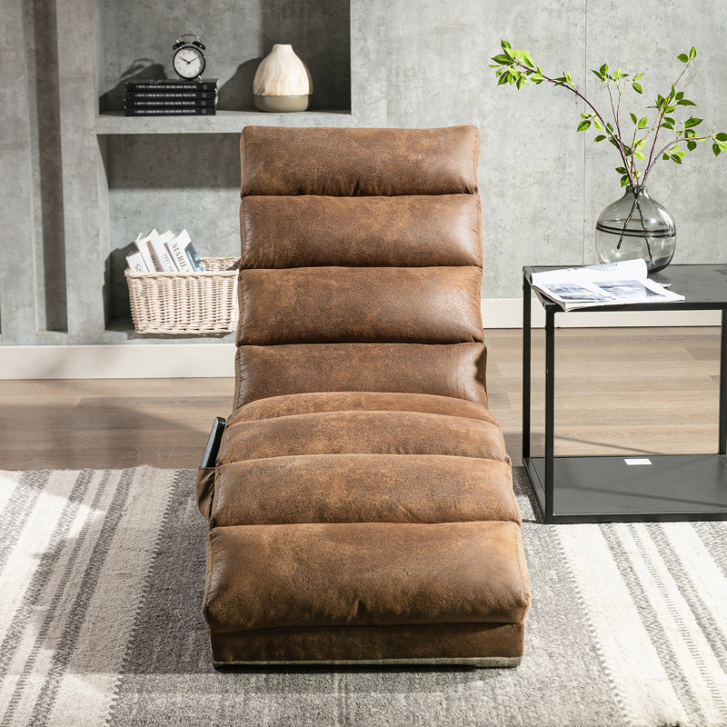 Chaise longue de massage en lin pour l'intérieur avec télécommande, massage électrique ergonomique