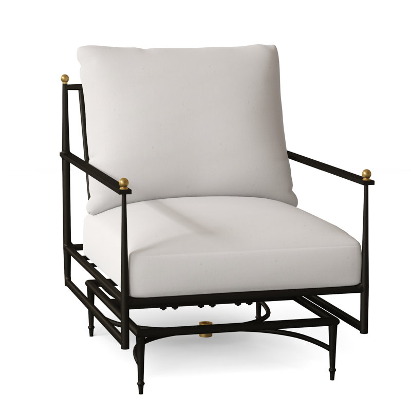 Méridienne en aluminium Roma, Sunbrella® ‑ lin neige, Pas de soudure, Standard Plus
