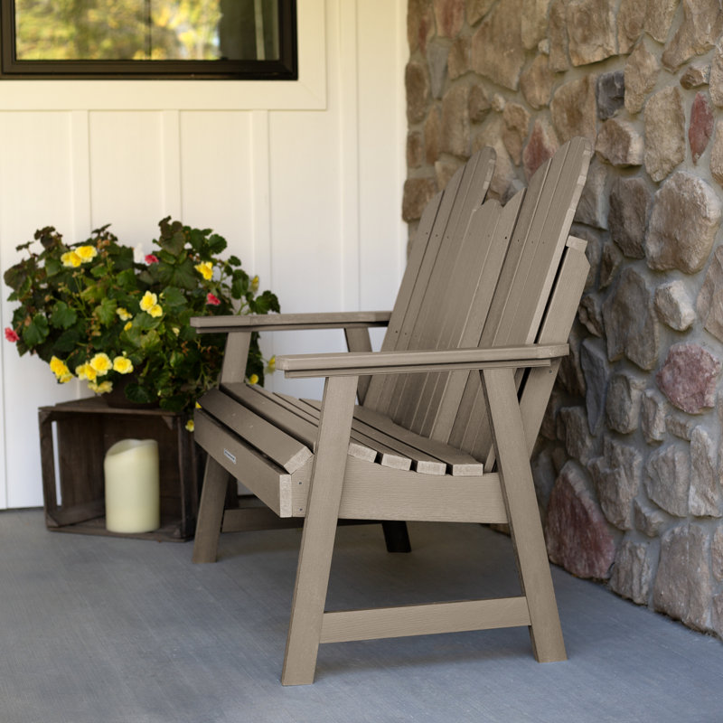 Banc d'extérieur 4 pieds Chalee, Brun terrain boisé