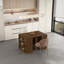 Table de salle à manger extensible pliable pour 1 à 10 personnes, console multifonctionnelle en bois extensible