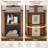 Adalynn Round End Table with Storage