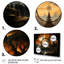 Roue de l'art bouddhiste noir et orange-1098246029-1098246028