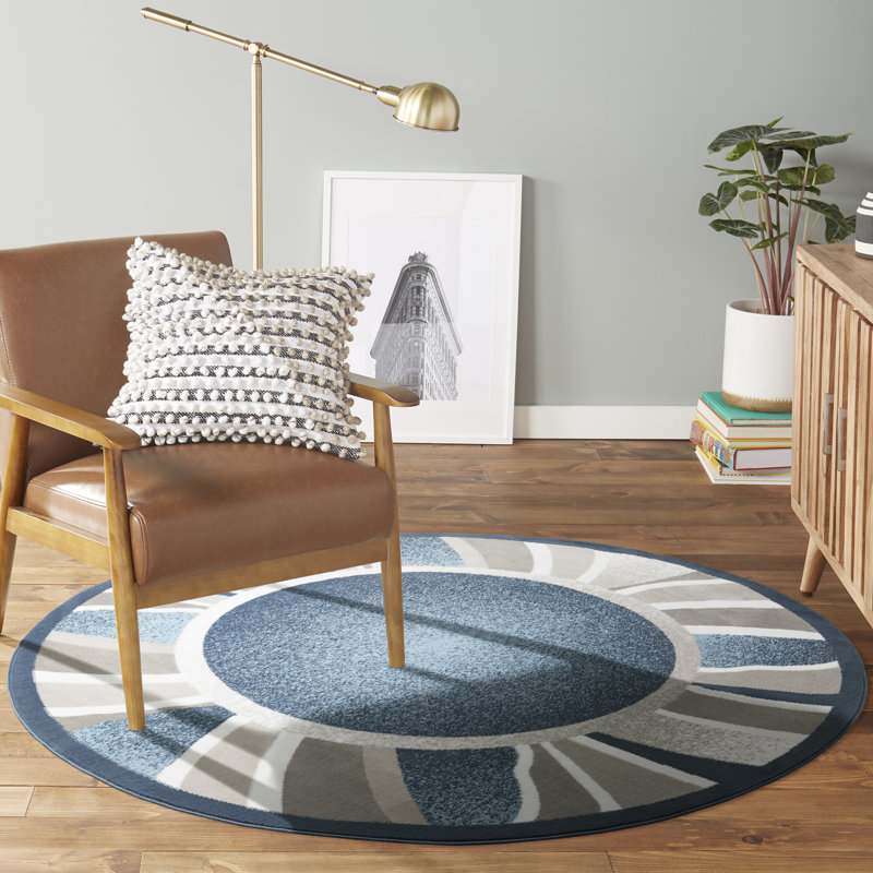Vannesa Oriental Indoor Rug, Round 7'8"