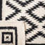 Tapis géométrique en laine tissé à la main Estevez-391854356