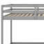 Lit mezzanine double avec armoire de rangement et escalier Jaelina-2020100341