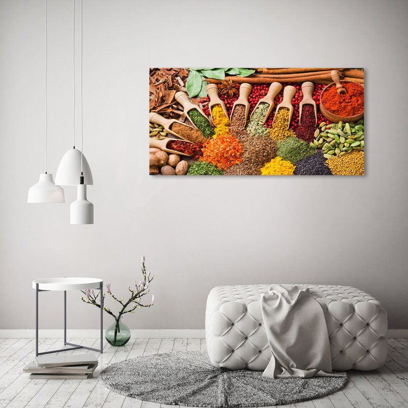 Colourful Spices - Wrapped Canvas Print