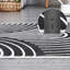 Tapis géométrique en polyester tissé à la machine Jilliana-1530756526