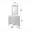 Commode 6 tiroirs Glam