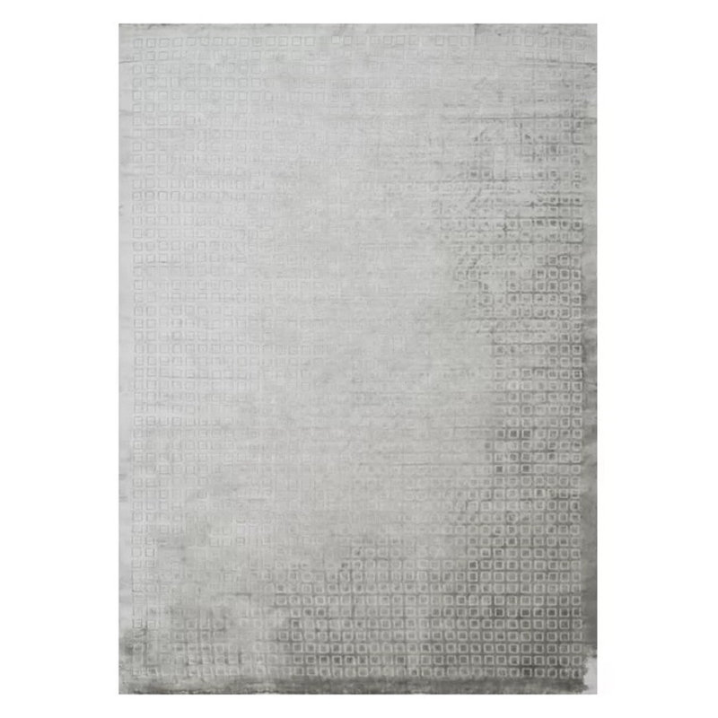 Lastasha Viscose Geometric Indoor Rug, Rectangle 5'6" x 8'6"