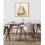Impression sur toile encadrée Mid-Century Modern Geometric par The Creative Bunch Studio