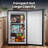 3.2 Cu.Ft Upright Freezer With Adjustable Temperature Controls(-0.4°F To 32°F)-121358330