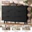 115 cm W Chest of 6 Drawers-1105361018