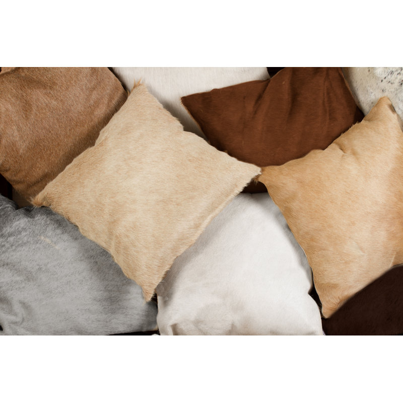  Coussin en peau de vache, Gray
