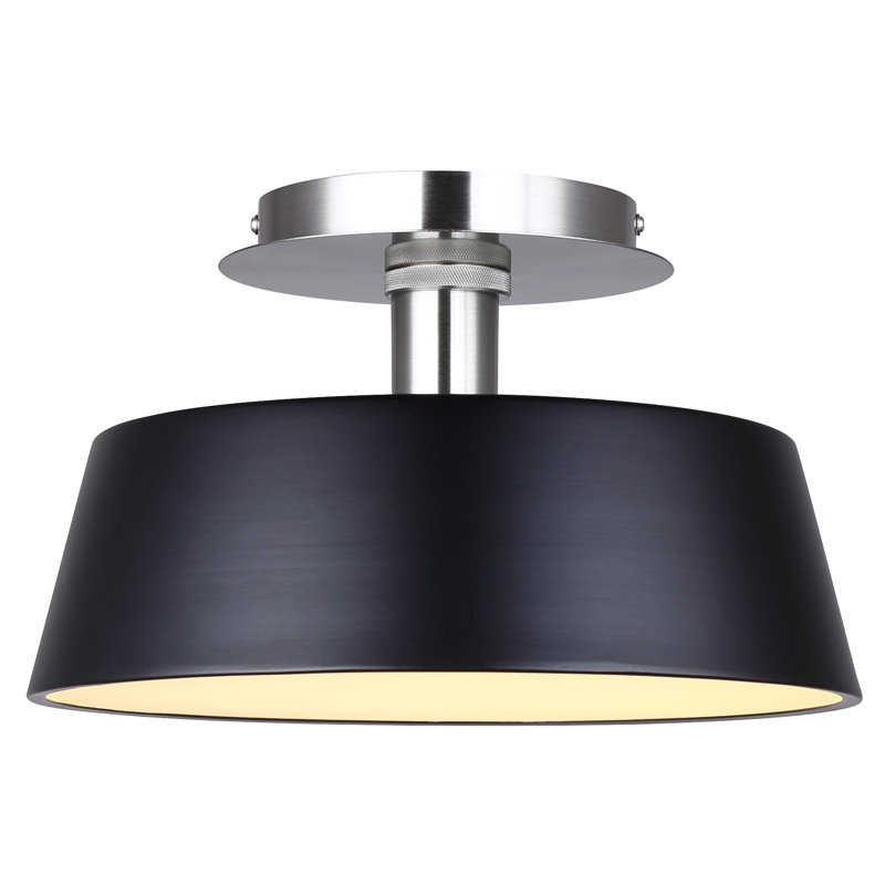 Ciersten LED Flush Mount, Black