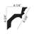 4.75'' H x 94.5'' W x 4.75'' D Plastic Crown
