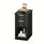 30cm W Manufactured Wood Bedside Table