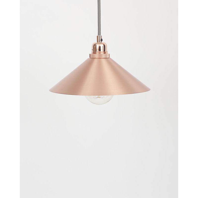 Cone Shade, 4.8" H x 14.2" W x 14.2" D, Copper
