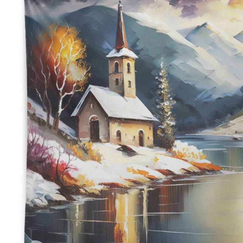Tapisserie en polyester, H 32 po x l 39 po