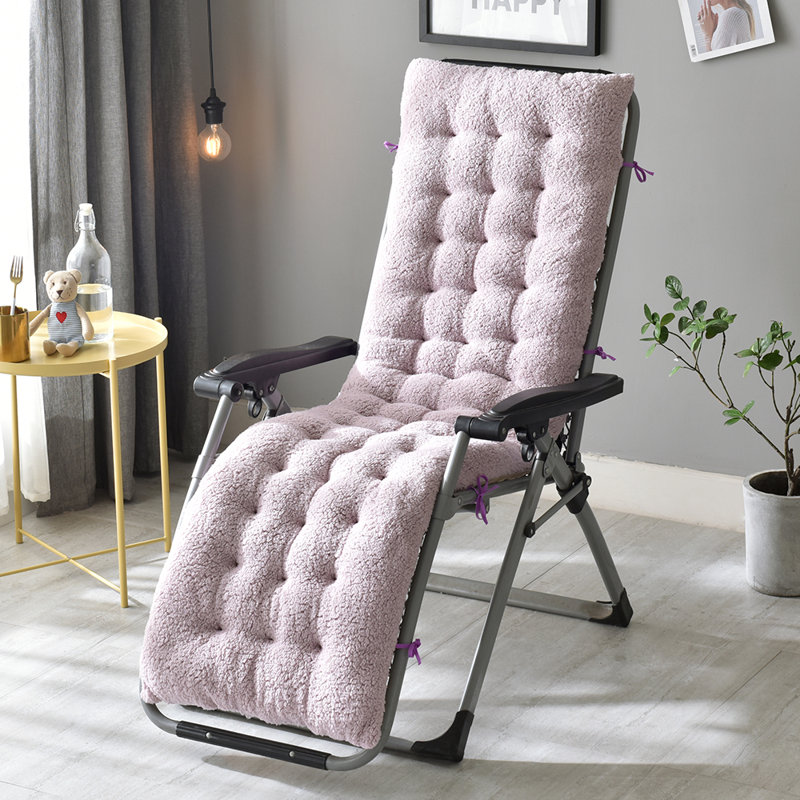 Indoor 4.7" Seat/Back Cushion, 61" W x 20" D, Light Purple