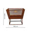 Square Iron Wood Burning Fire Pit-207243325