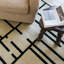 Tapis beige / noir Hennings-374813936