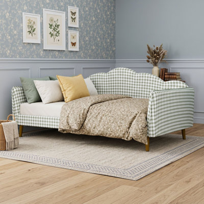 Twin Upholstered Daybed with Side Armrests