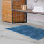 Sandcliff Checkered Cotton Non-Skid Machine Washable 2 Piece Bathroom Rug Set-71268310