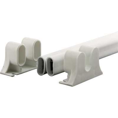 Aluminum Swinging Screen Door Push Bar (Single Pack)