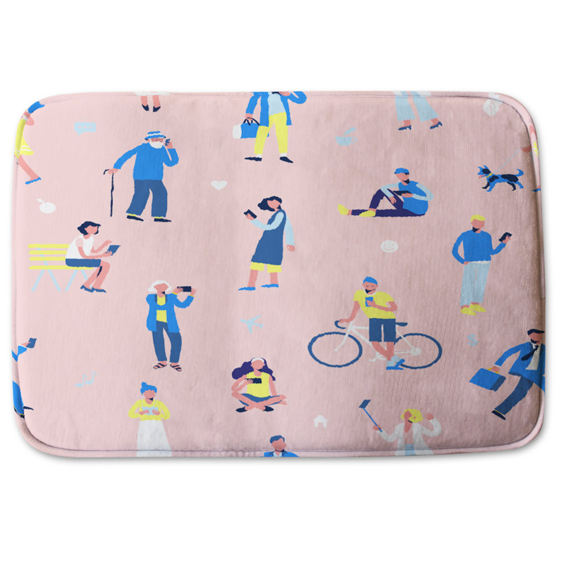 Natilynn Polyester Shower Curtain Set