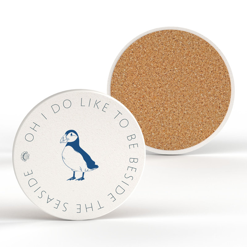 Ceramic Round 1 Piece Coaster