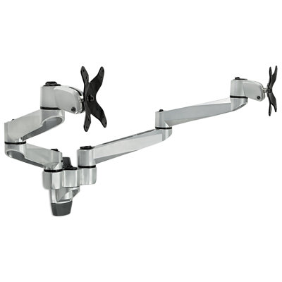 Arm Full Motion Articulating 2 Screen Wall Mount