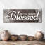 «Blessed Grateful», reproduction sur toile-92518770