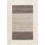 Elantra Wool Abstract Area Rug in Cream And Brown-1018374685