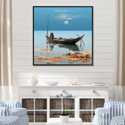 Coucher de soleil privé sur toile
