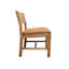 Chaise en bois massif avec assise rembourrée Marcellous
