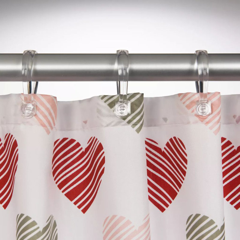 Sealskin Shower Curtain Amor 180cm Red