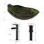 21.7" Stained Glass Bathroom Vessel Sink VS109GN