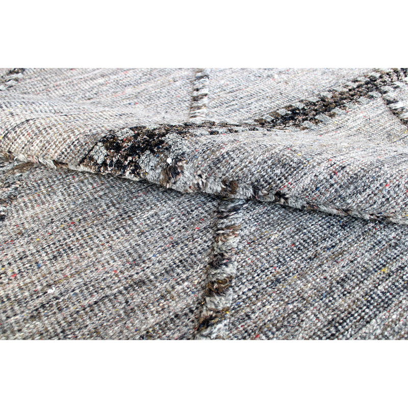Moroccan Hand Knotted Area Rug, Rectangle 6' x 9'
