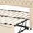 Upholstered Daybed With Pop Up Trundle