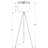 Contemporary Brass Tripod Floor Lamp With Ivory Linen Shade, Adjustable Brightness For Elegant Room Lighting-1437575946