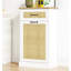 Armoire à ordures basculante avec tiroir Rattan Farmhouse Kitchen